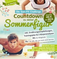 Countdown zu deiner Sommerfigur